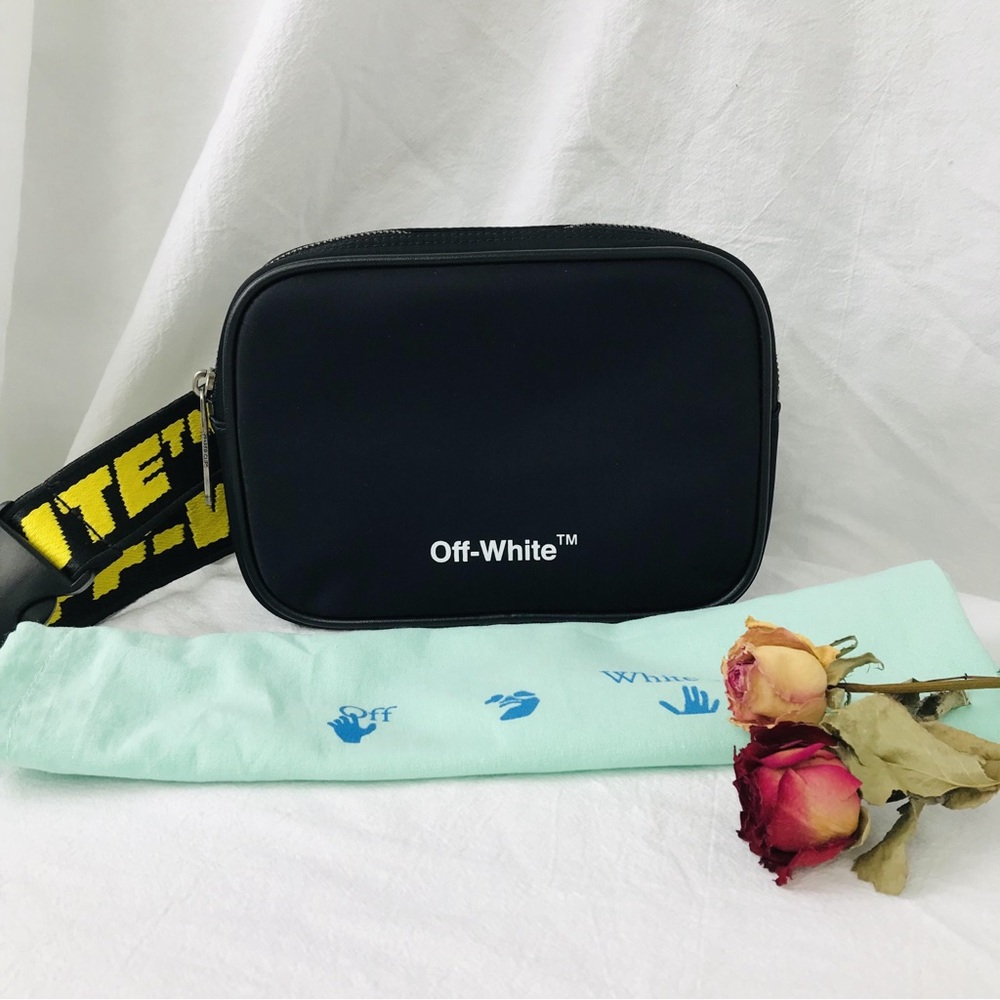 NWT Off White Nylon belt bag..